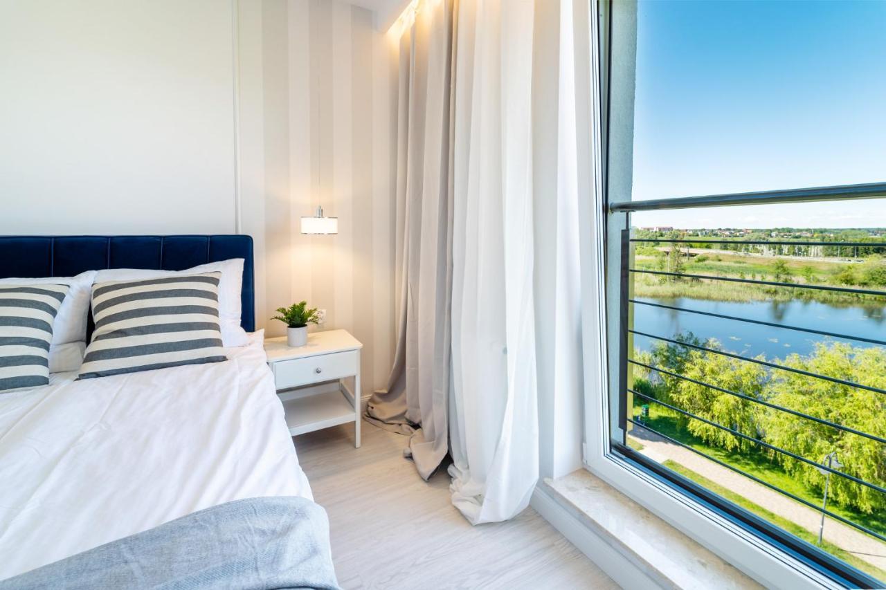 Belle View - 3Pok, Nawet 5 Lozek, Piekny Widok Na Rzeke, Tv55" Z Netflix I Max, Parking, Winda Apartment Илава Екстериор снимка